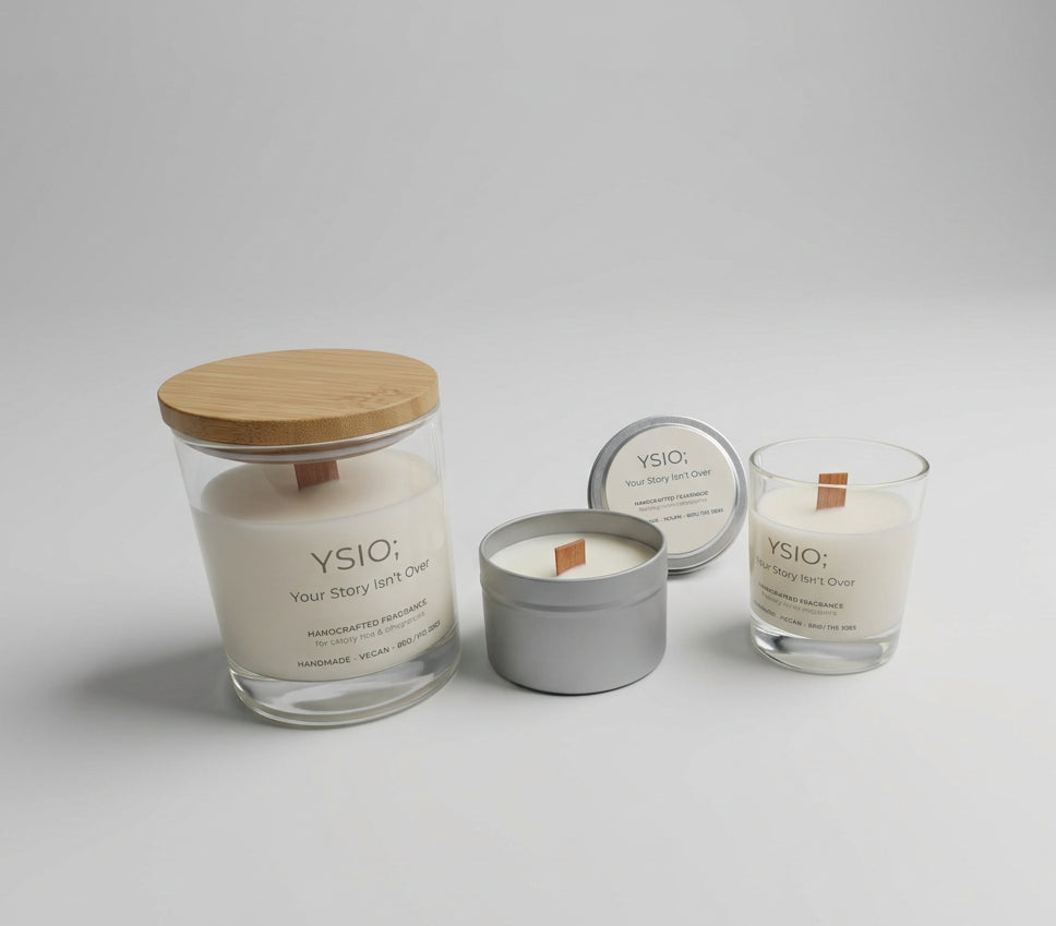 Pure Soy Wood Wick Candles