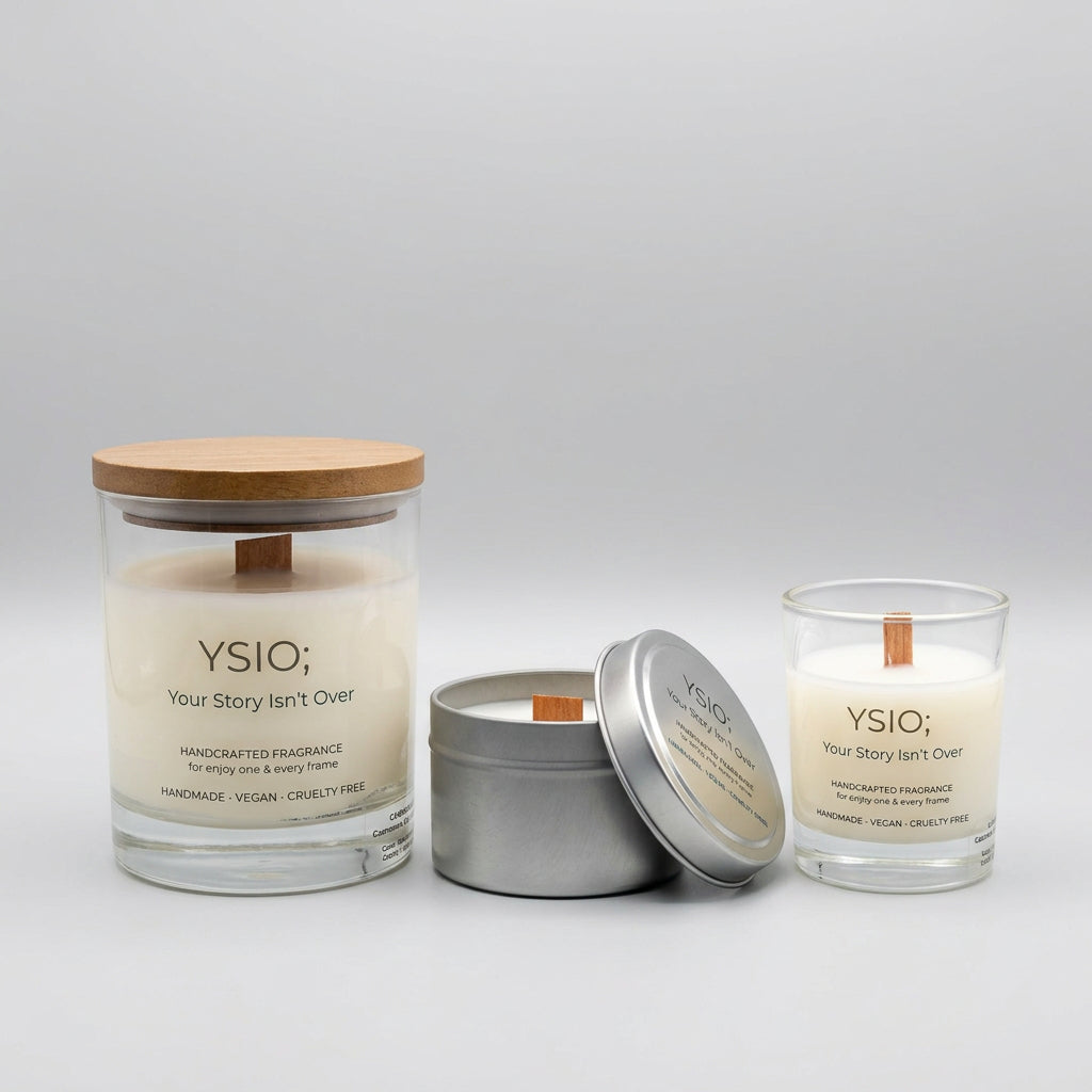 Pure Soy Wood Wick Candles