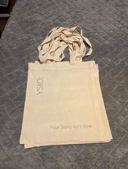 YSIO; Cotton Tote Bag