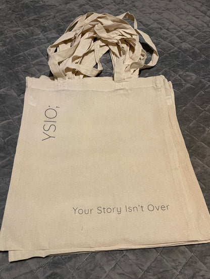 YSIO; Cotton Tote Bag
